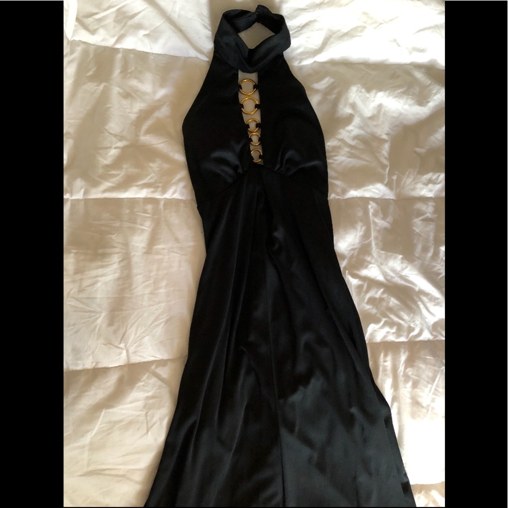 BLACK FOREVER 21 DRESS